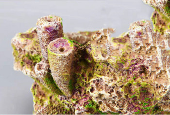 VASTOCEAN Симулация на гнездо на анемония Озеленяване Каменно морско дъно Риф Аквариум Протеза Симулация на корали Симулация на смола