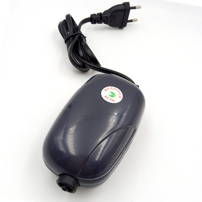 Silent 220v 3W akvārija gaisa sūknis zivju tvertnes mini aerators skābekļa sūknis ar vienu izeju gaisa sūknis akvārija piederumi 1gab