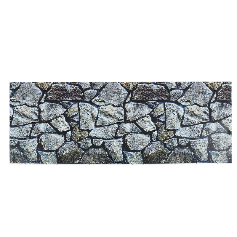 Ενυδρείο φόντο Δεξαμενή ψαριών Εικόνα φόντου Διακόσμηση αφίσας αξεσουάρ διακοσμητικά χαρτιά 3D πέτρινη εικόνα Fadeless