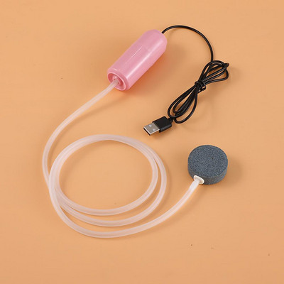 USB akvaariumi õhupump kaasaskantav kalapaagi õhupump vaikne õhukompressor aeraator väike vaikne hapnikupump koos tarvikutega