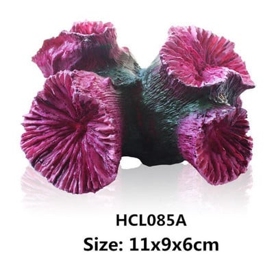 Dervos dirbtinis koralų akvariumo dekoravimas žuvų bako koralų rifų ornamentas akmuo koralų gėlių dekoras akvariumo fonas 15 stilių