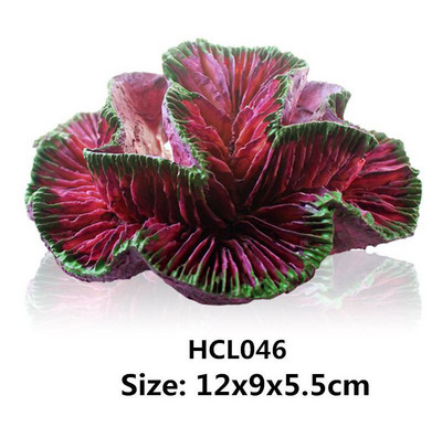 Dervos dirbtinis koralų akvariumo dekoravimas žuvų bako koralų rifų ornamentas akmuo koralų gėlių dekoras akvariumo fonas 15 stilių