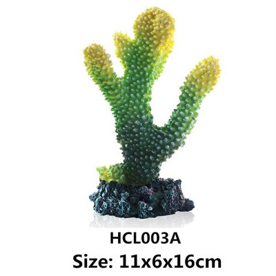 Dervos dirbtinis koralų akvariumo dekoravimas žuvų bako koralų rifų ornamentas akmuo koralų gėlių dekoras akvariumo fonas 15 stilių