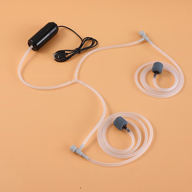 Mini akvaariumi õhupump mikro-usb laetav kaasaskantav väike hapnikupump kodune kalapaagi vaikne aeraator koos õhukivitarvikuga