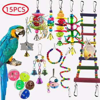 Bird Perch Stand Toys Parrots Playstand Exercise Play Gym Feeder Exercise Activity Center For Bird Toy Parrot Conure Cockatiel