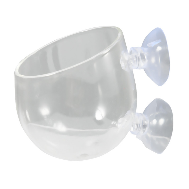 Decorare acvariu rezervor de pește Mini oală de sticlă Polka apă în ghiveci plantare cupa cilindră Decorarea rezervorului de pește de acvariu