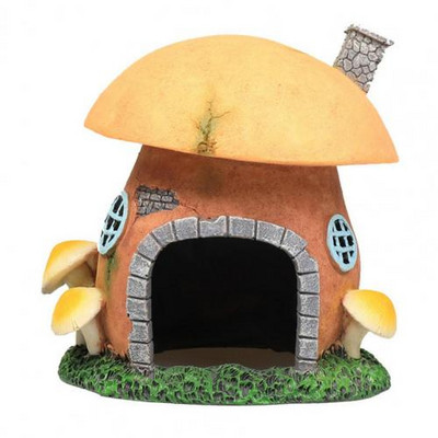 Kalapaak Mushroom House Model High Simulation Kala Peidiku Vaigu Seene Varjupaiga Maja Akvaariumi ornament roomajatele