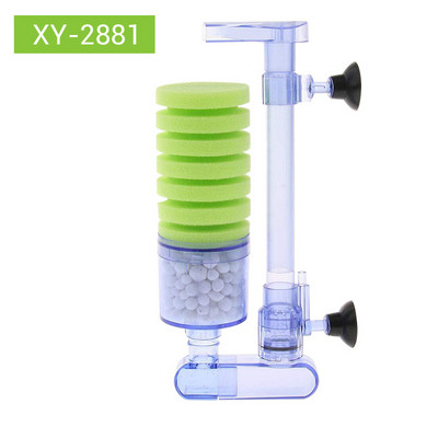 Aquarium Accessoires Spužvasti filtar Ultra tihi akvarij Biokemijski spužvasti filtar Zračna pumpa Vodopad Dvostruki pjenasti filtri