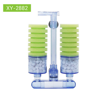 Aquarium Accessoires Spužvasti filtar Ultra tihi akvarij Biokemijski spužvasti filtar Zračna pumpa Vodopad Dvostruki pjenasti filtri