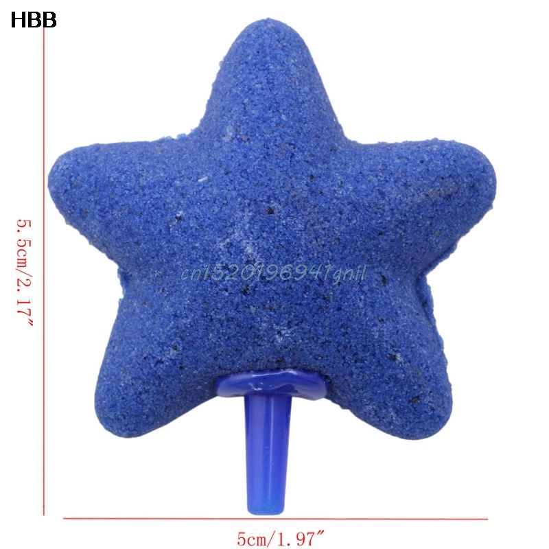 1 tk Kvaliteetsed lemmikloomatooted Akvaariumi tähekujuline õhk kivimull kalapaak hüdropoonika aeraator kaunistus kalatarbed