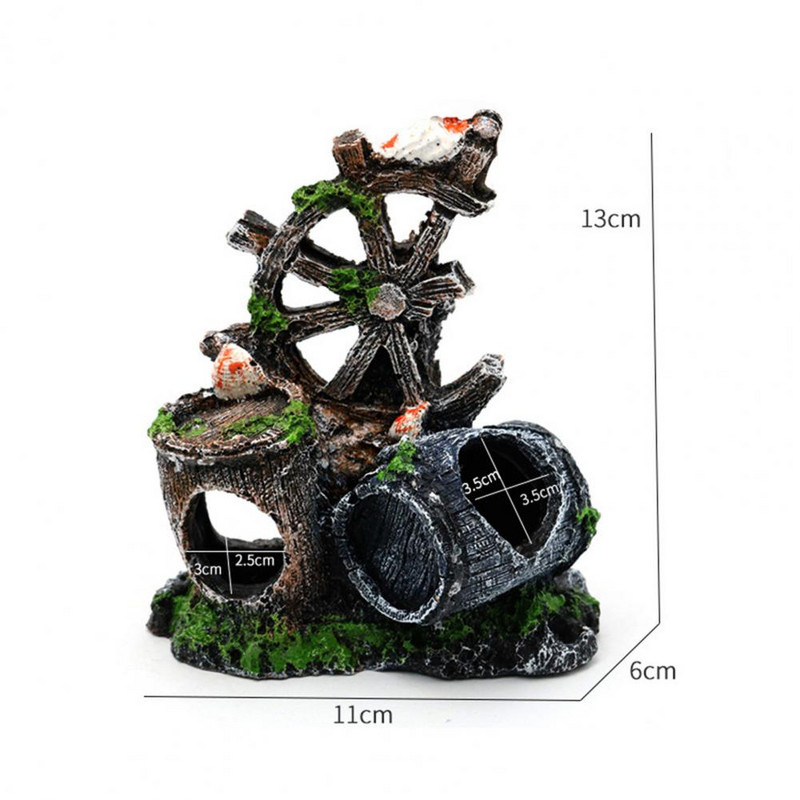 Pesamaja keskkonnasõbralik kalavarjupaiga akvaariumi kaunistused elupaiga akvaariumi kaunistus, kustumatu värv akvaariumi jaoks