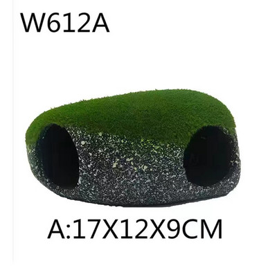 Žuvies ir krevečių veisimo marmuras Keraminės uolos ciklidų akmenų pastogės urvas tvenkinio tvenkinio ornamentas Akvariumo kraštovaizdžio dekoravimas