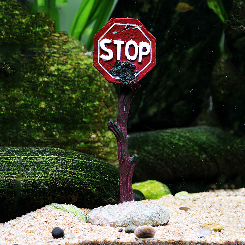 Διακόσμηση ενυδρείου Τεχνητή προειδοποιητική πινακίδα κρανίου καρχαρία Διακοσμητικά στολίδια εξωραϊσμού φόντου για αξεσουάρ ενυδρείου