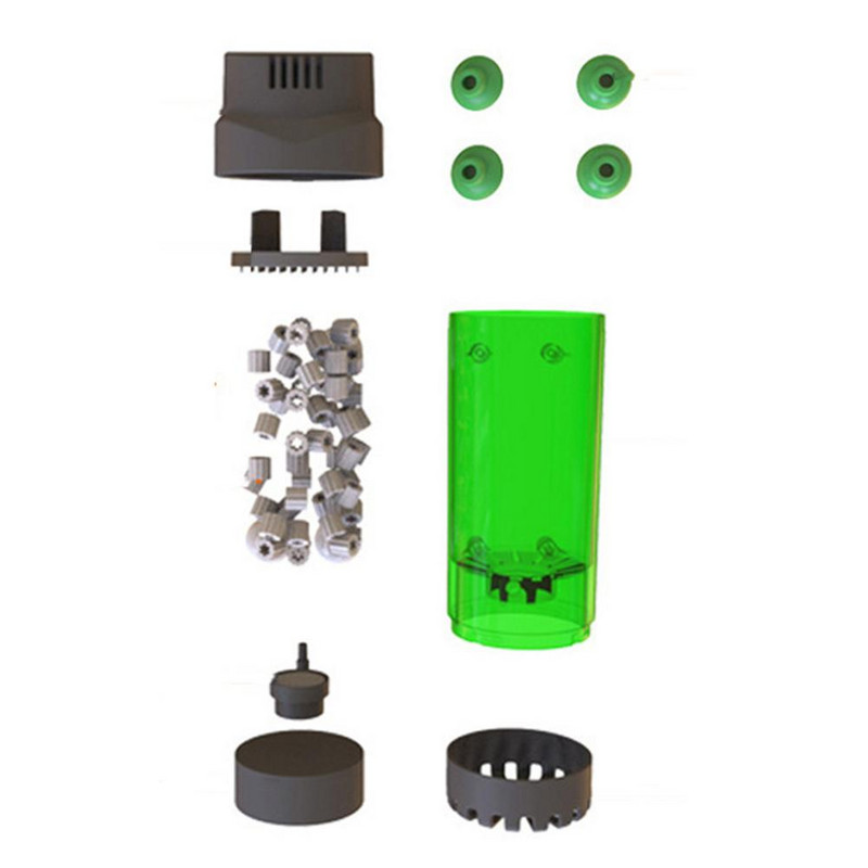 Mini filtru Filtru de pat mobil fluidizat Filtru de burete bio cu ventuză puternică Accesorii pentru acvariu pentru acvariu