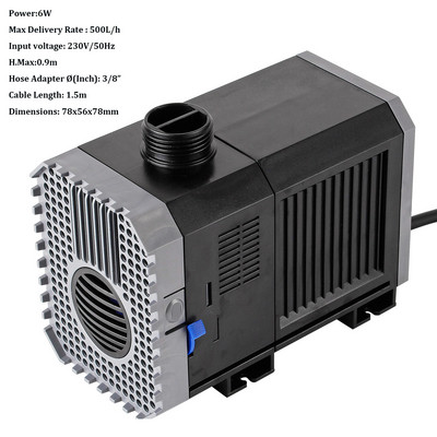 230V 6W 8W 16W 25W 35w kalatiigi basseini veepump sukelpump Eco Akvaariumi pump 500L/H 600L/H 900L/H 1500L/H 2000L/H