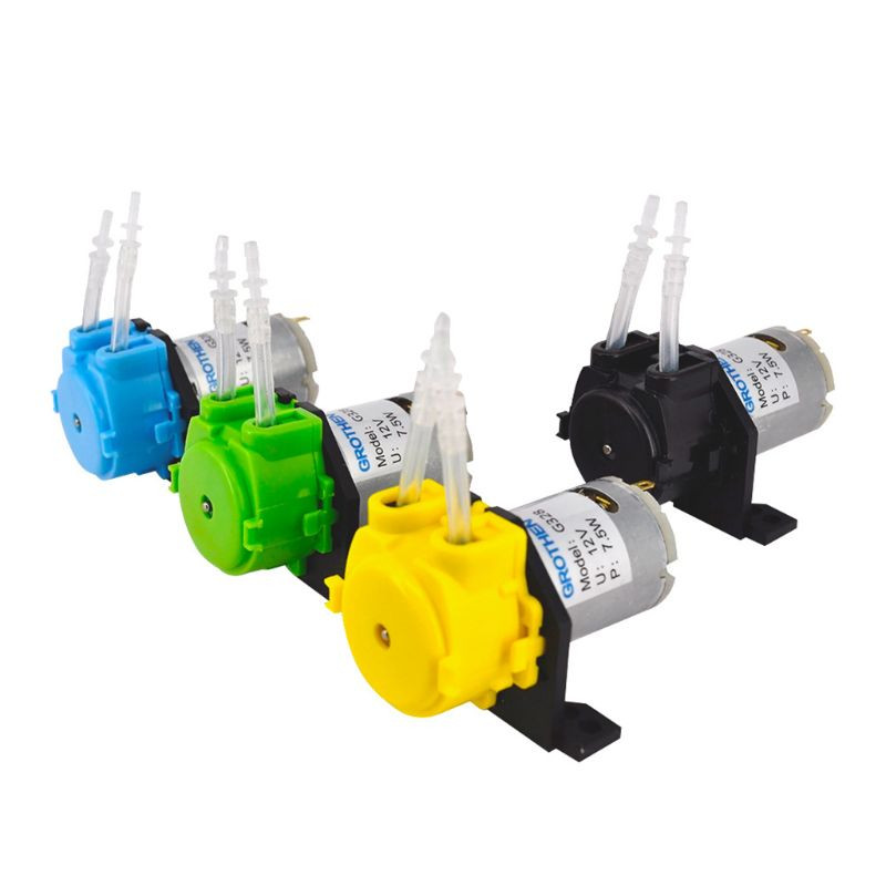 12V peristaltinis „pasidaryk pats“ akvariumo cheminių medžiagų dozavimo siurblio vamzdžio galvutė