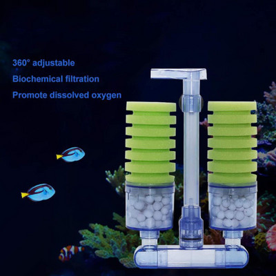 Aquarium Filter for Aquarium Fish Tank Air Pump Skimmer Biochemical Sponge Filter Aquarium Bio Filter Filtro Aquario Highquality