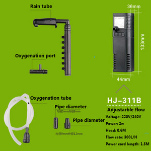 SUNSUN μίνι νανο κτίριο εσωτερικό φίλτρο υποβρύχια αντλία οξυγόνου ψάρια χελώνα δεξαμενή φυτού νερού ενυδρείου