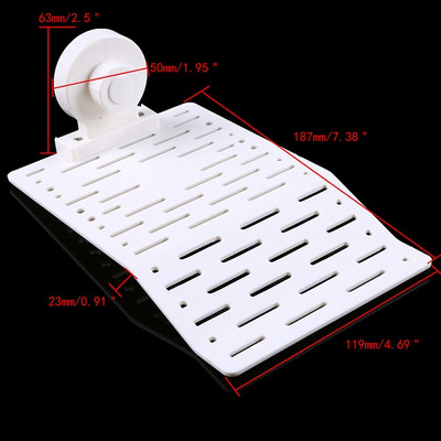 Broasca țestoasă din plastic Platformă de pescuit Trapă Terasă Pe șenile Insulă plutitoare Broasca țestoasă Urcare Raft Raft Ornamente pentru rezervor de acvariu