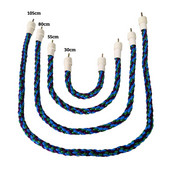 Ευέλικτο Παιχνίδι για Πουλιά Κρεμαστό Πλεκτό Πλεκτό Σχοινί για Μάσημα Πουλί Καμπυλωτό Πουλί Πέρκα Κλουβί Παιχνίδι παπαγάλοι Budgies Parakeets Παιχνίδι εκπαίδευσης