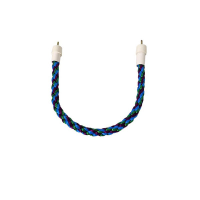 Ευέλικτο Παιχνίδι για Πουλιά Κρεμαστό Πλεκτό Πλεκτό Σχοινί για Μάσημα Πουλί Καμπυλωτό Πουλί Πέρκα Κλουβί Παιχνίδι παπαγάλοι Budgies Parakeets Παιχνίδι εκπαίδευσης