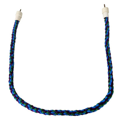 Ευέλικτο Παιχνίδι για Πουλιά Κρεμαστό Πλεκτό Πλεκτό Σχοινί για Μάσημα Πουλί Καμπυλωτό Πουλί Πέρκα Κλουβί Παιχνίδι παπαγάλοι Budgies Parakeets Παιχνίδι εκπαίδευσης