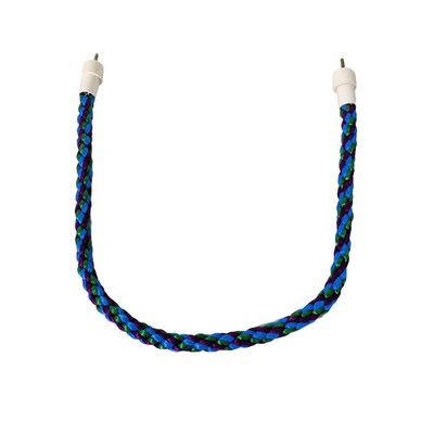 Ευέλικτο Παιχνίδι για Πουλιά Κρεμαστό Πλεκτό Πλεκτό Σχοινί για Μάσημα Πουλί Καμπυλωτό Πουλί Πέρκα Κλουβί Παιχνίδι παπαγάλοι Budgies Parakeets Παιχνίδι εκπαίδευσης