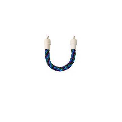 Ευέλικτο Παιχνίδι για Πουλιά Κρεμαστό Πλεκτό Πλεκτό Σχοινί για Μάσημα Πουλί Καμπυλωτό Πουλί Πέρκα Κλουβί Παιχνίδι παπαγάλοι Budgies Parakeets Παιχνίδι εκπαίδευσης