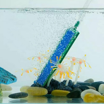 4/6/8/10/12 ιντσών αντλία αέρα ενυδρείου Sand Stone Blue Aeration Pipe Bubble Bar Oxygen for Aquarium Fish Tank Aerator Decoration