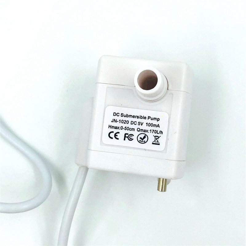 Vodena pumpa LED svjetlo za mačke fontana pse dozator za kućne ljubimce potopljeni akvarij plavo svjetlo auto hranilica zamjena pribor