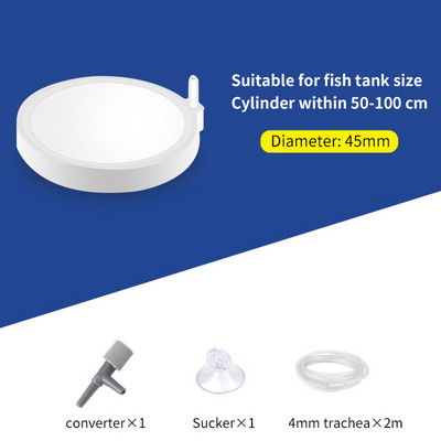 Akvaarium Nano mullialus Mute O2 rafineerija gaasikook nano hapnikupumba tarvikud liivakandik õhupump õhumulli kivi