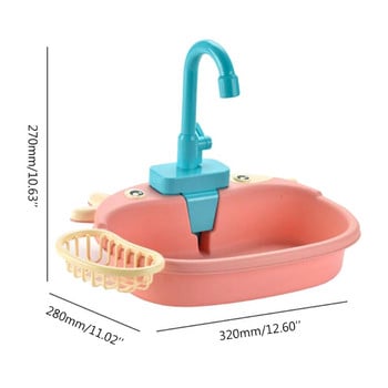 Вана за птици Хранилка Купа Папагал Автоматичен душ Вана Плувен басейн с кран Престорена игра Кухненска мивка Съдомиялна