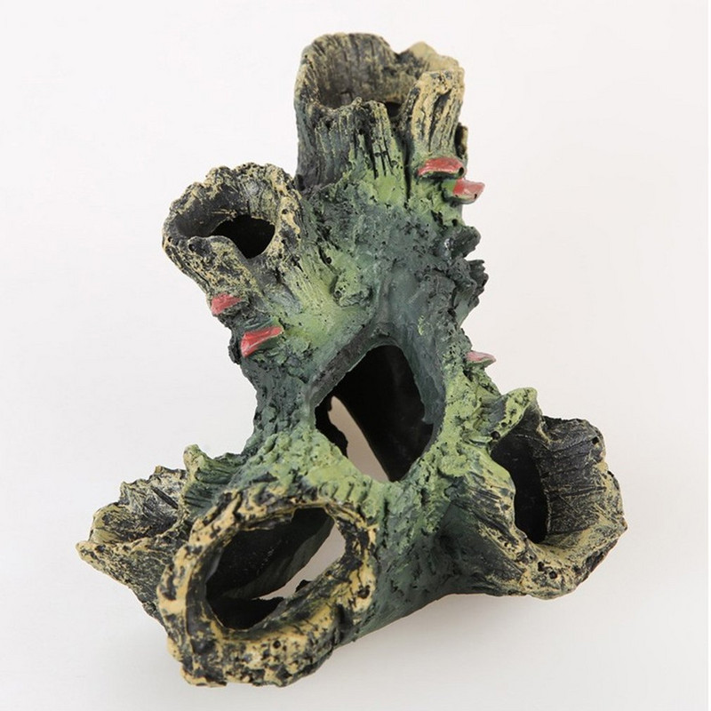 Glineni lonac Utočište za ribe i škampe Simulacija spremnika za orade Kamen za mriještenje Akvarija Dekoracija smole Panj Vruća rasprodaja