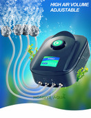 Rezervor de pește SOBO Pompă de oxigen Creșterea peștilor Pompă de aerare Consumabile pentru acvariu Pompă de aer Compresor de aer SB-248A/348A/648/748/848/948/988