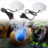 2.5W rezervor de pește de acvariu pompă de aer de oxigen mini pompă de compresor de aer pentru rezervor de pește de acvariu pompă de oxigen pentru rezervor de zgomot ultra scăzut Accesorii pentru rezervor