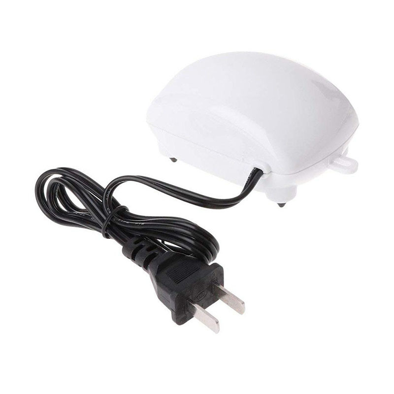 2.5W rezervor de pește de acvariu pompă de aer de oxigen mini pompă de compresor de aer pentru rezervor de pește de acvariu pompă de oxigen pentru rezervor de zgomot ultra scăzut Accesorii pentru rezervor