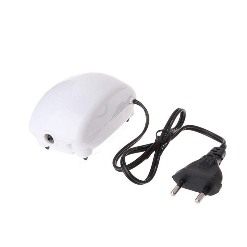 2.5W rezervor de pește de acvariu pompă de aer de oxigen mini pompă de compresor de aer pentru rezervor de pește de acvariu pompă de oxigen pentru rezervor de zgomot ultra scăzut Accesorii pentru rezervor