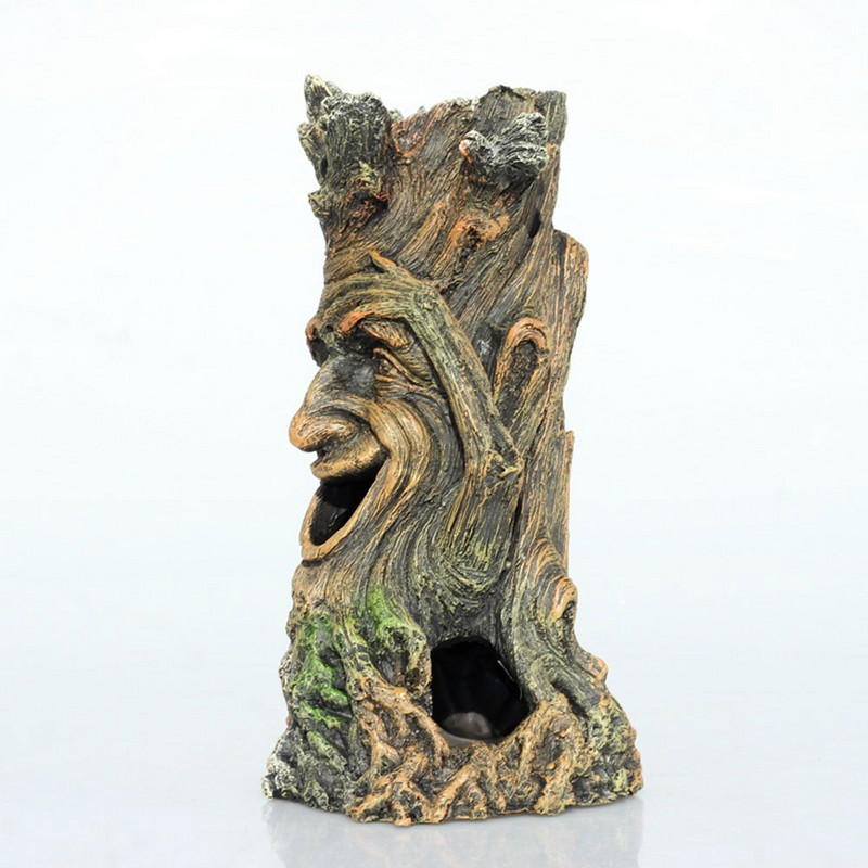 Ρητίνη Ενυδρείο Ξύλο Δέντρο Διακόσμηση Άνδρας Στολίδια Γαρίδες Ψάρια Καταφύγιο Δεξαμενής Ψαριών Εξωραϊσμός Aquascape Διακόσμηση Ενυδρείου Αξεσουάρ