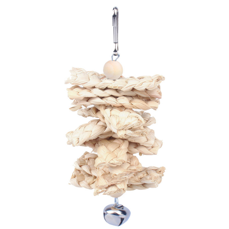 7 τμχ Σετ παιχνιδιών Bird Parrot Παιχνίδια με κουδούνια για μικρά πουλιά Cockatiel Budgie Parakeets Parrotlets Cockatoo Lovebird