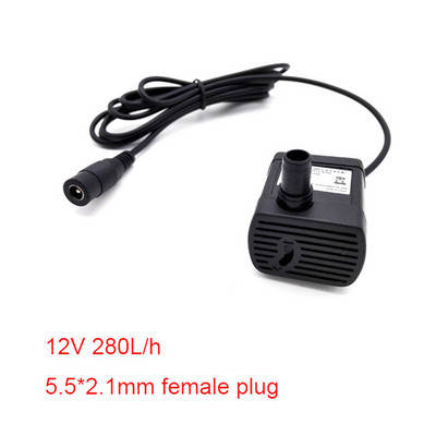 Αντλία νερού USB Mini DIY φίλτρο ενυδρείου Χαμηλού θορύβου Brushless Motor Pump Brushless DC 5V~12V Micro Submersible Aquarium Water Pump