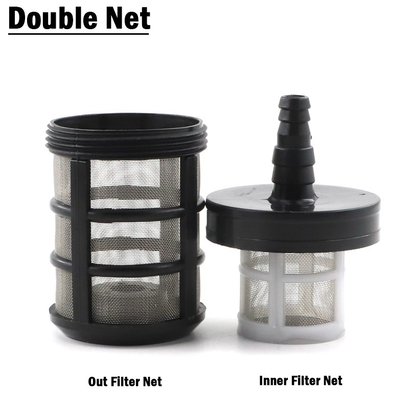 1 tk/3 tk 8 ~ 14 mm vooliku torufilter akvaariumi kalapaagi roostevabast terasest filtervõrk autopesula pihusti pumba filtri imemisekraan