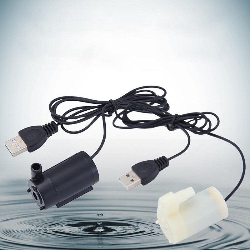 Mini micropompa submersibila cu motor Pompe de apa DC 3-6V Mini pompa de apa submersibila orizontala