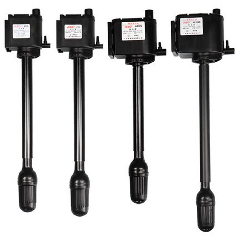 Υποβρύχια αντλία δεξαμενής ψαριών JEBO AP119M AP375 362 338 αντλία φίλτρου οξυγόνου τρία σε ένα