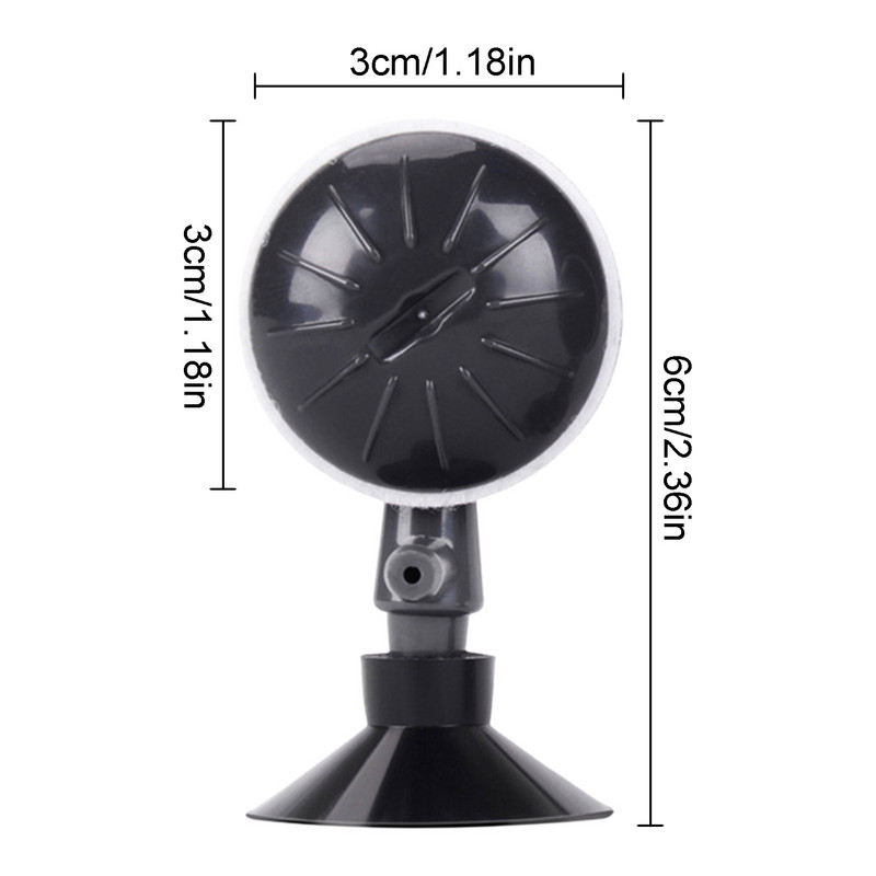 2 τμχ Aquarium Oxygen Atomizer Bubbler Aquarium Oxygen Nebulizer Fine Bubble Generator Fish Tank Nano-refiner