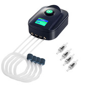 220VFish Tank skābekļa paaugstināšanas sūkņa izslēgšanas mašīna maza skābekļa ražošanas iekārta zivju audzēšanai akvārija gaisa sūknis 8W 12W