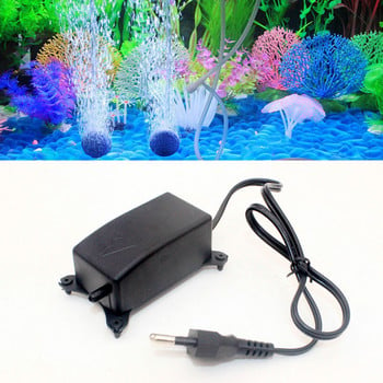 Αντλία αέρα MINI Silent Aquarium Fish Tank Oxygen Pump Αθόρυβη αντλία αύξησης οξυγόνου με EU Plug 220-240V Air Compressor