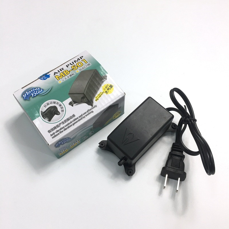 Αντλία αέρα MINI Silent Aquarium Fish Tank Oxygen Pump Αθόρυβη αντλία αύξησης οξυγόνου με EU Plug 220-240V Air Compressor