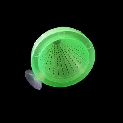 1 tk imemiskorviga plastikust söötja akvaariumi punase ussi söötmiseks paagi koonuse jaoks elava toidu koonuselise punkri korvi tarvikud