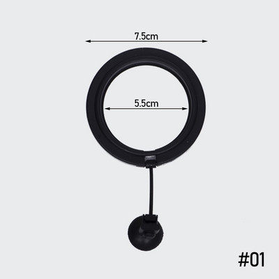 Iseujuv fikseeritud punktiga söötja ümmargune ruut akvaariumi söötmisringi karpkala tiku söötjatele