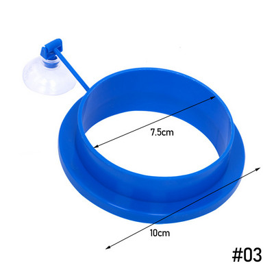 Iseujuv fikseeritud punktiga söötja ümmargune ruut akvaariumi söötmisringi karpkala tiku söötjatele